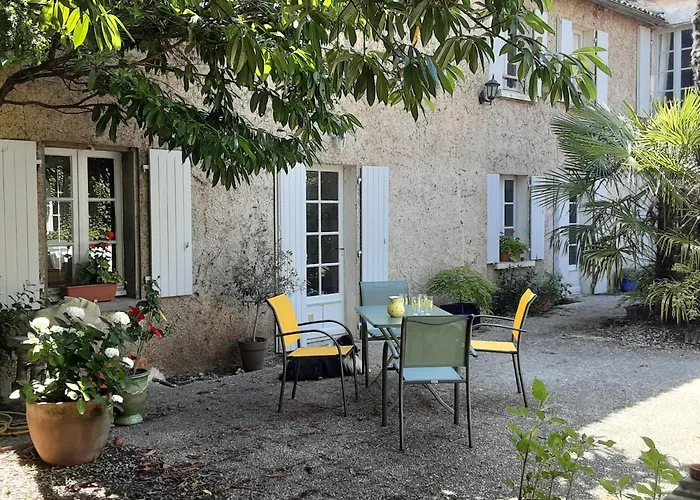 Annexe Du Pont De La Charente Cote Jardin * Châteauneuf-sur-Charente